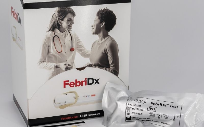 FebriDx Rapid Respiratory Test 25 Tests