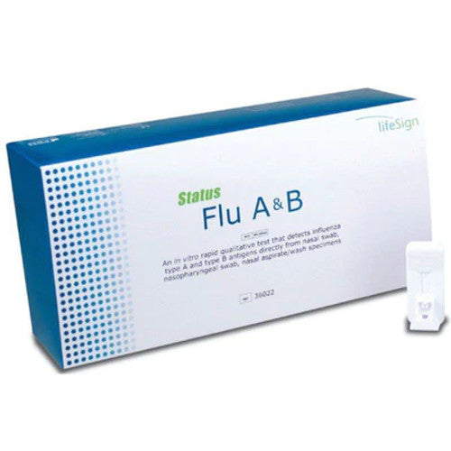 Status Flu A&B Rapid Antigen Test 25 Tests